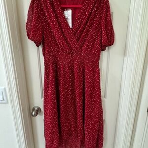 Red Polka Dot Dress